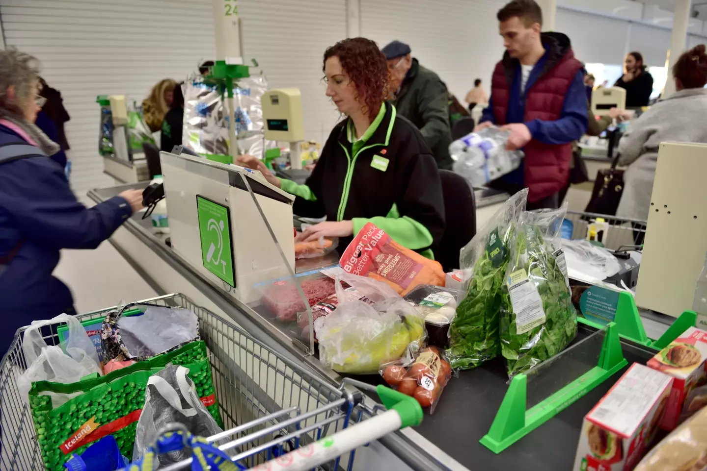 Asda shoppers are reportedly stopping staff from scanning their items half-way through checkout because they can't afford more.