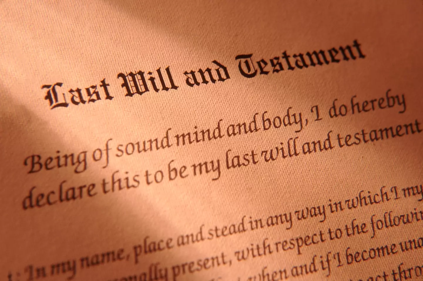 Getting a will if you're not married to your significant other is important (Getty Stock Images)