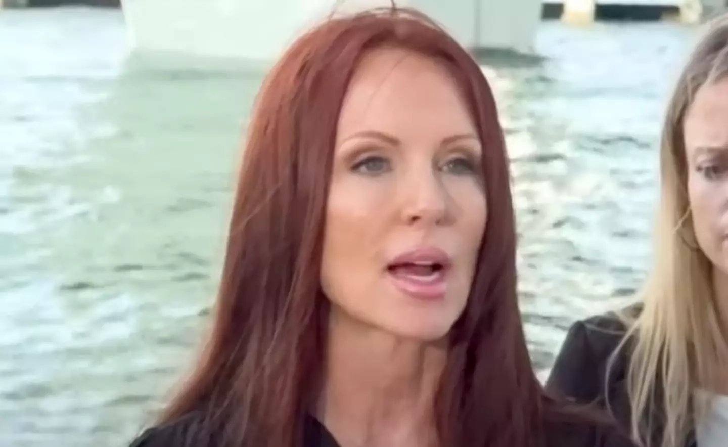 Jennifer Heath Box was forced to spend Christmas in a jail cell (CBS)