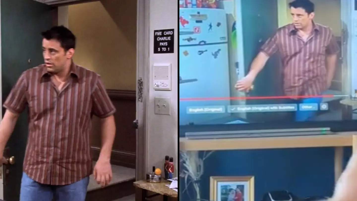 Woman finds mistake in Friends that 'you can only see on a widescreen TV'