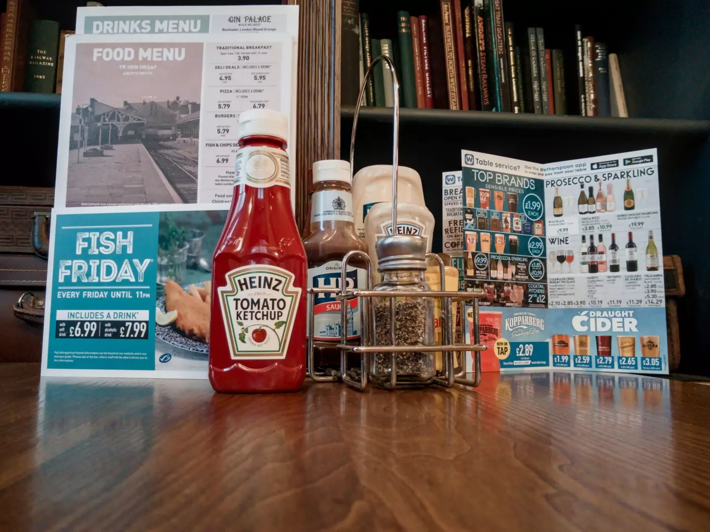 The booze rules work to the staff's advantage at breakfast time.