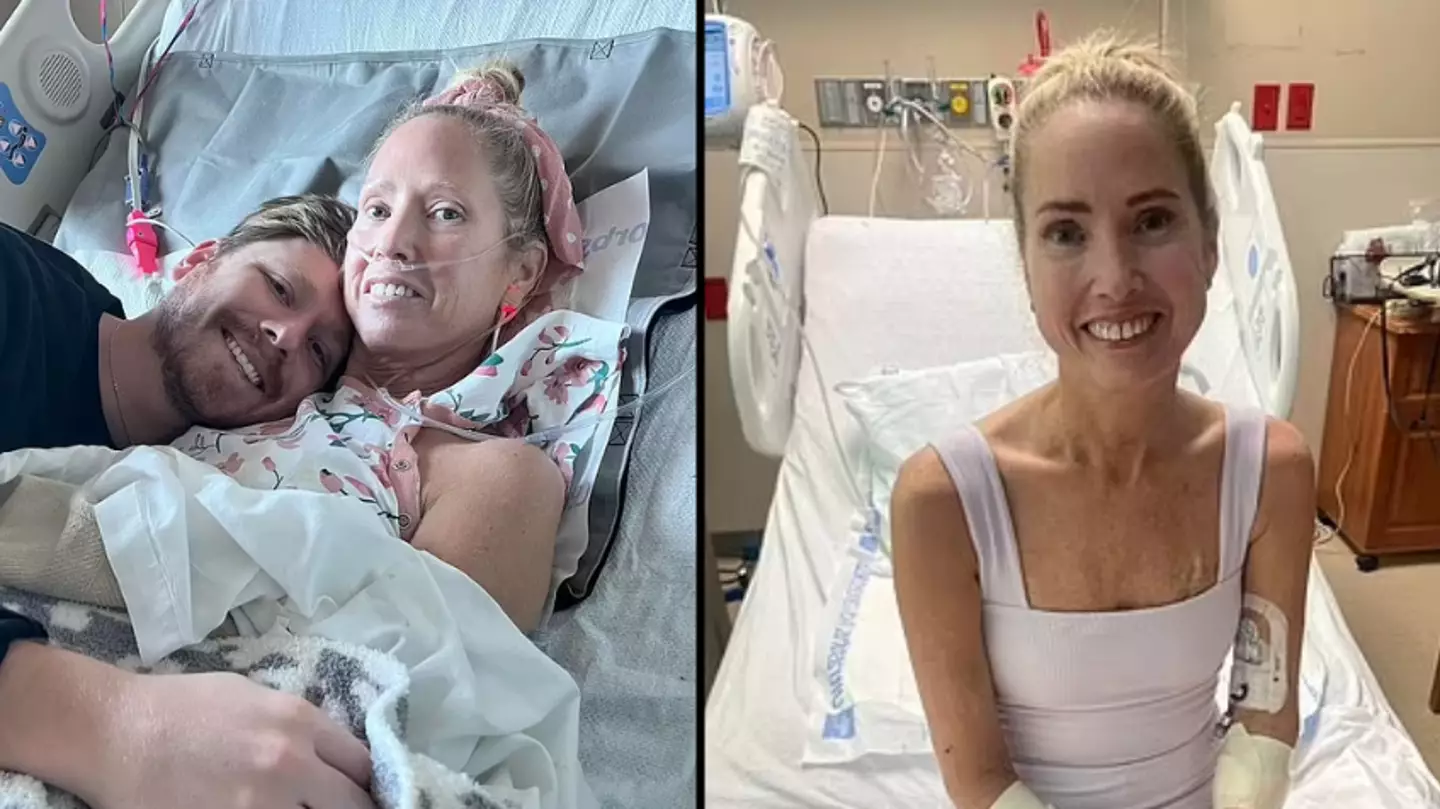 Woman who thought she had a sore throat ended up having all her limbs amputated