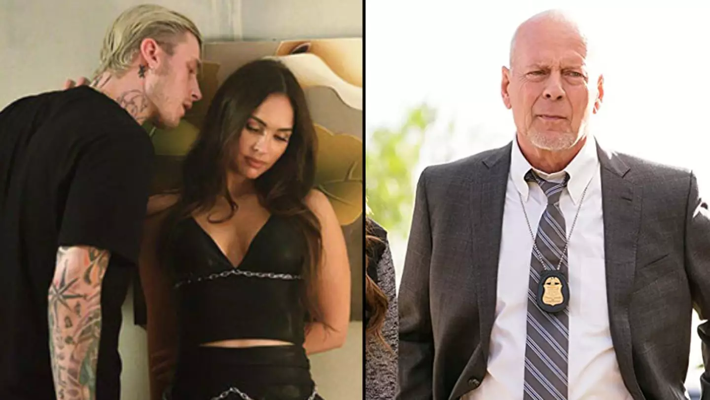 New Netflix Film Starring Megan Fox And Machine Gun Kelly Landed Bruce Willis One Of His Lowest Rotten Tomato Scores Ever