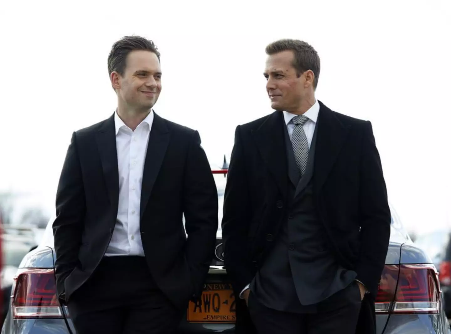 Not everyone wants to see Mike and Harvey back together. (USA Network)