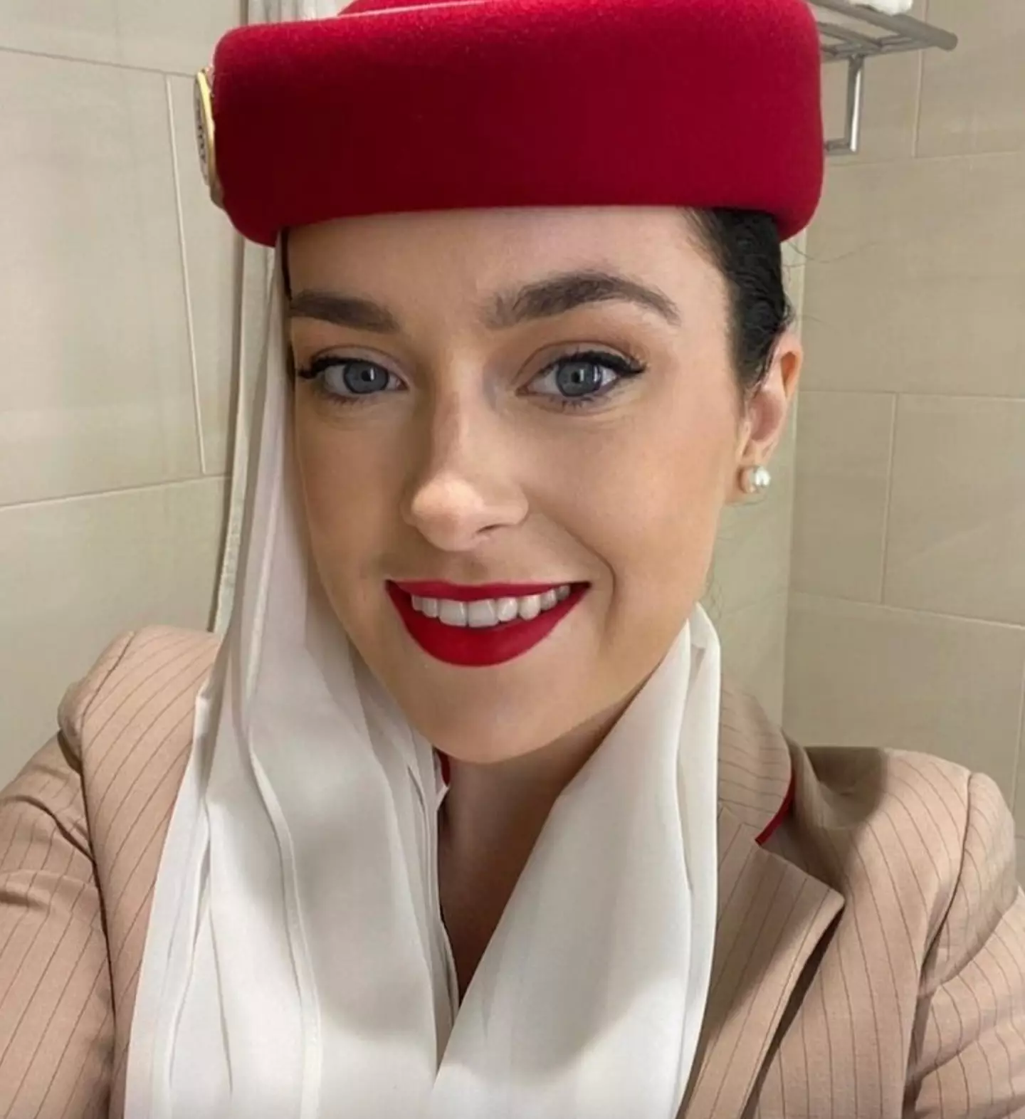 Tori Towey was living in Dubai while she worked as a flight attendant. (Detained in Dubai)