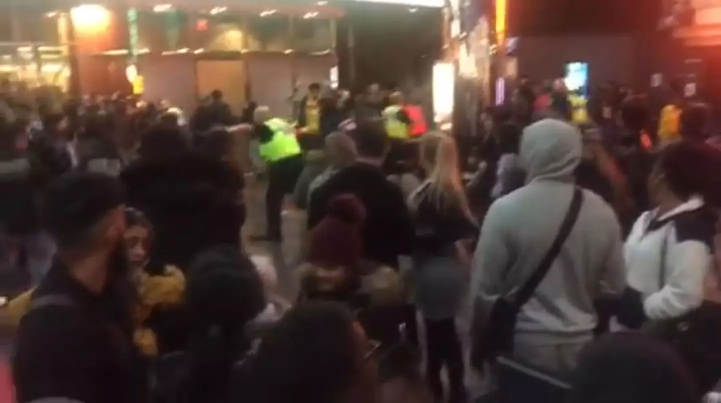An incident in Birmingham led the film to be pulled from several theatre chains (X/@rachaelallison)