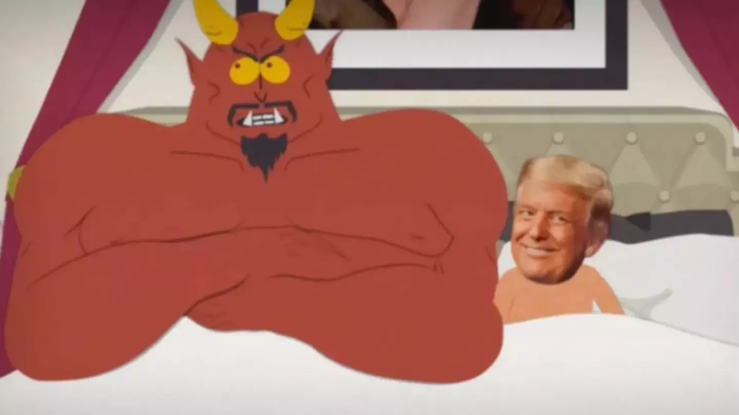 Staggering cost of newest South Park episode that brutally mocks Donald Trump in bed with Satan