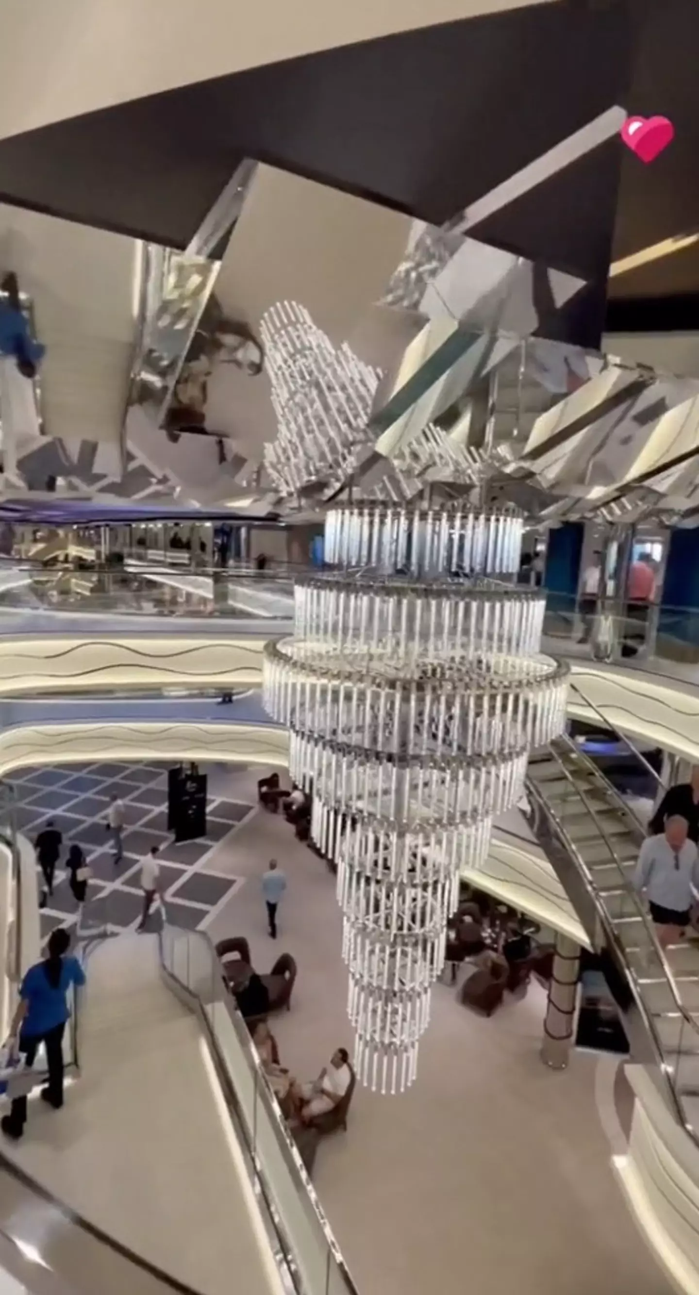 On-board, there are 33 restaurants to choose from along with many and bars.