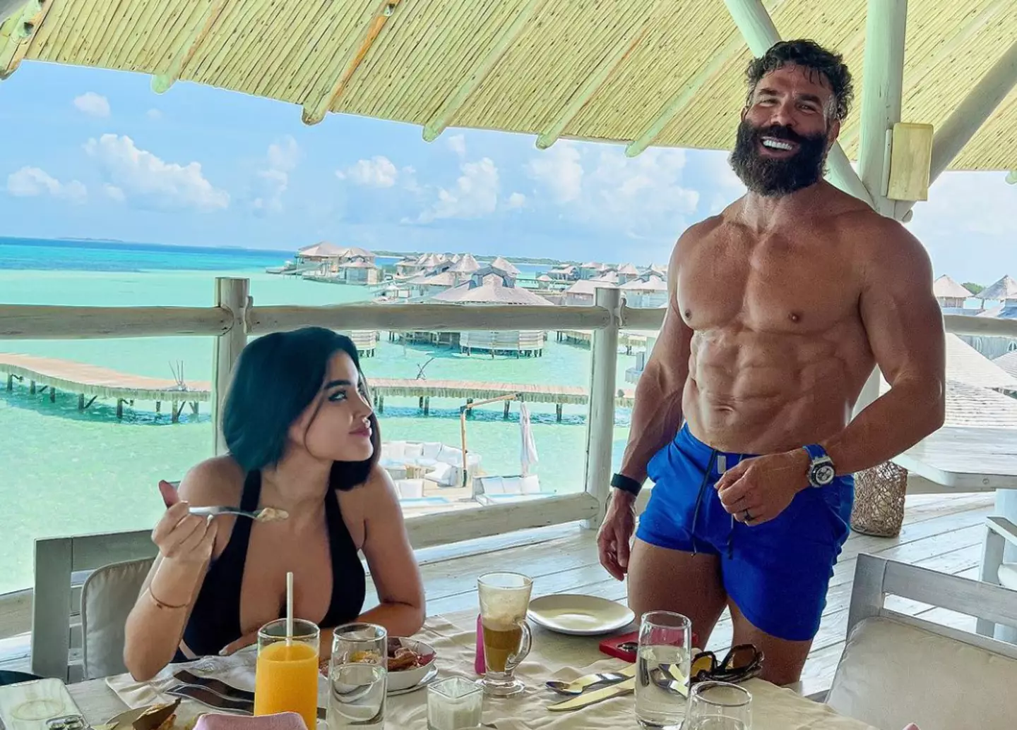 Dan Bilzerian often posts photos of his travels and activities on his Instagram.