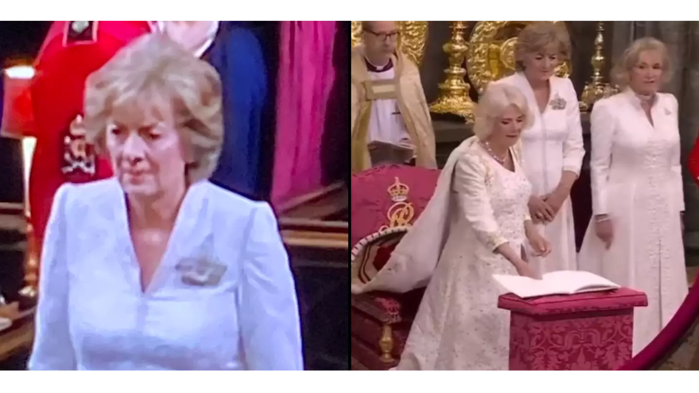 People spot Camilla's 'body double' at Coronation