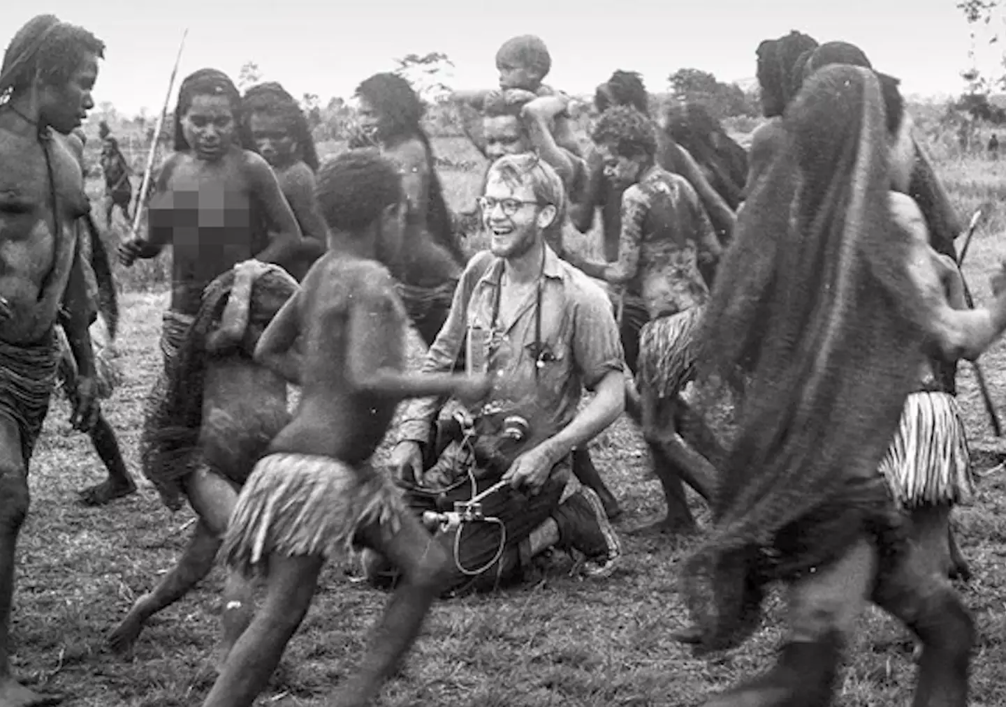 Michael Rockefeller was on his second expedition of Dutch New Guinea in 1961 when he disappeared (President and Fellows of Harvard University; Peabody Museum of Archeology and Ethnology)