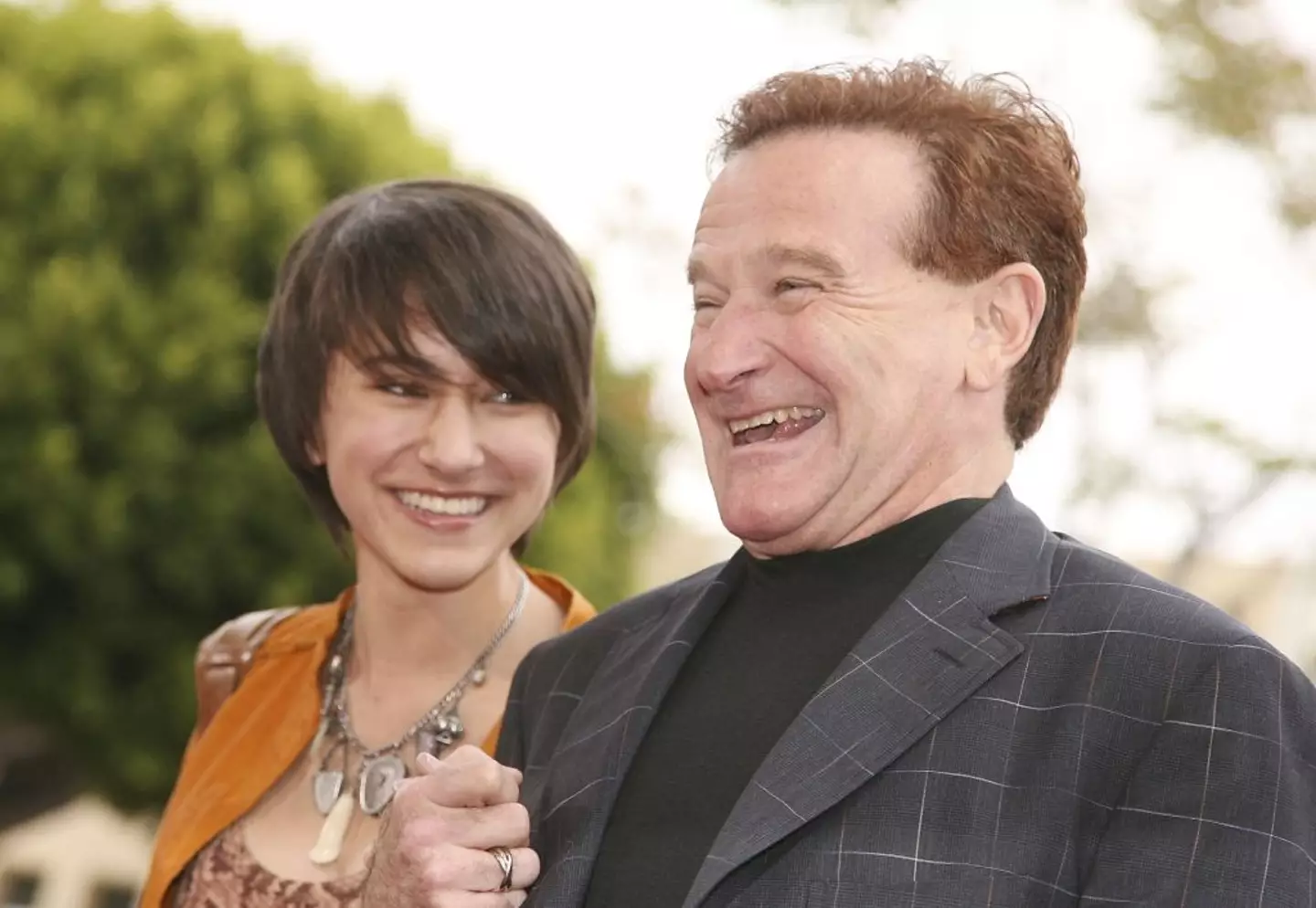 The actor's daughter was quick to dispel the post as fake. (Kevin Winter/Getty Images)