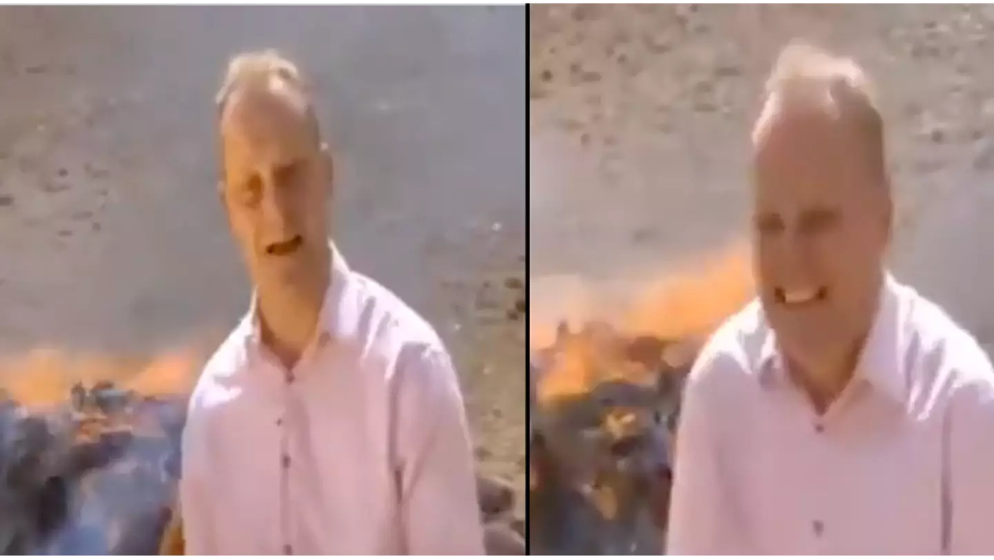 Footage re-emerges of reporter accidentally getting high from heroin