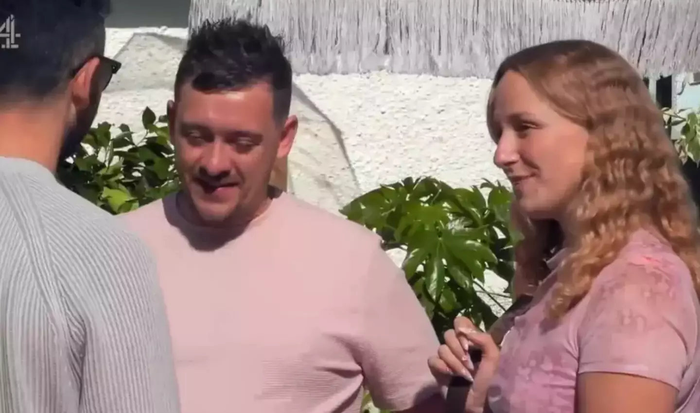 Meanwhile Tom and Lauren had a more positive experience on the show(Channel 4)