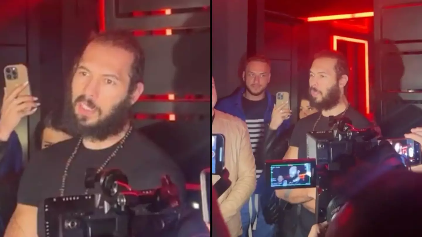 Andrew Tate issues statement following release from prison