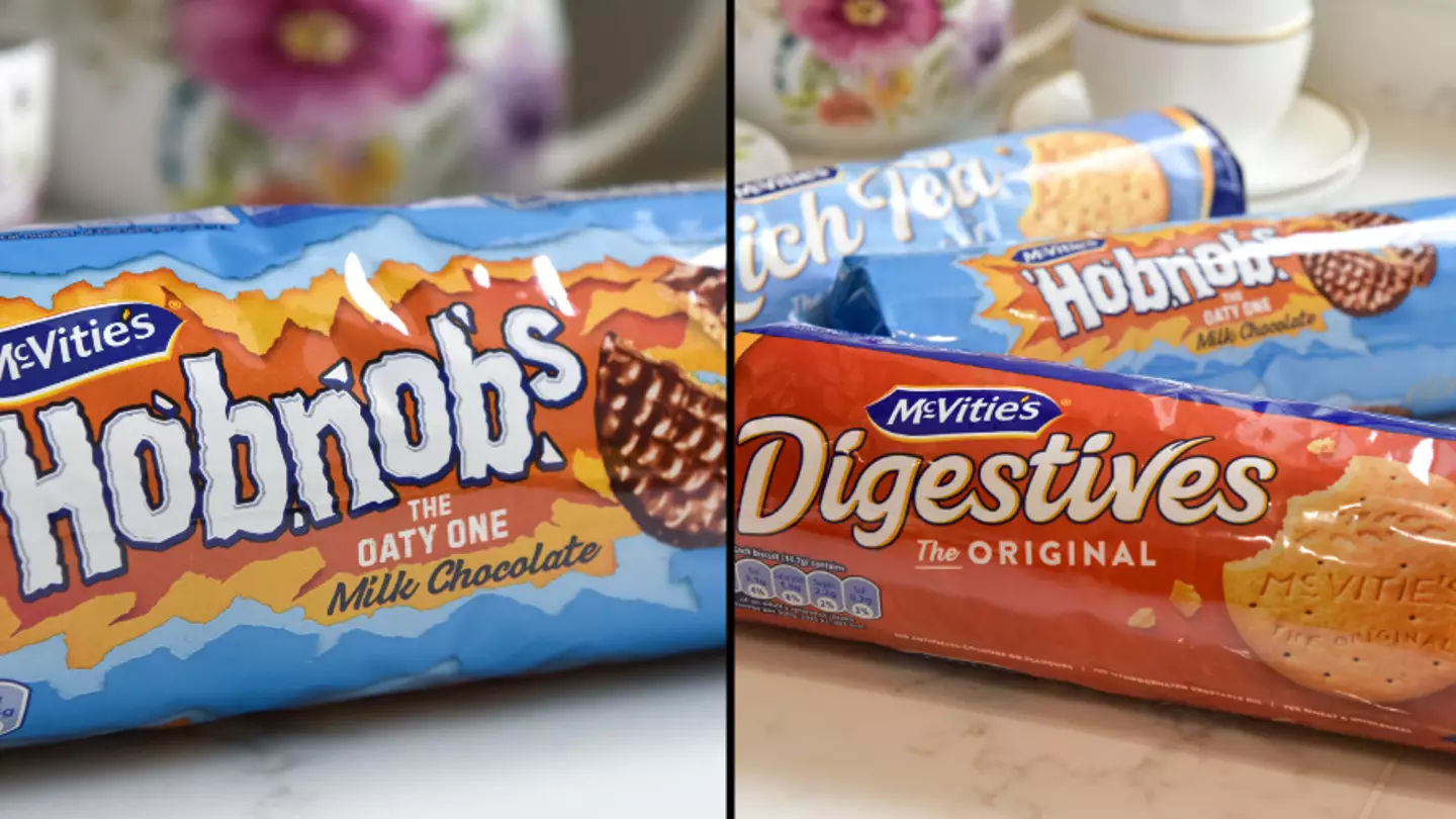 People only just realising how iconic biscuits Hobnobs got their name