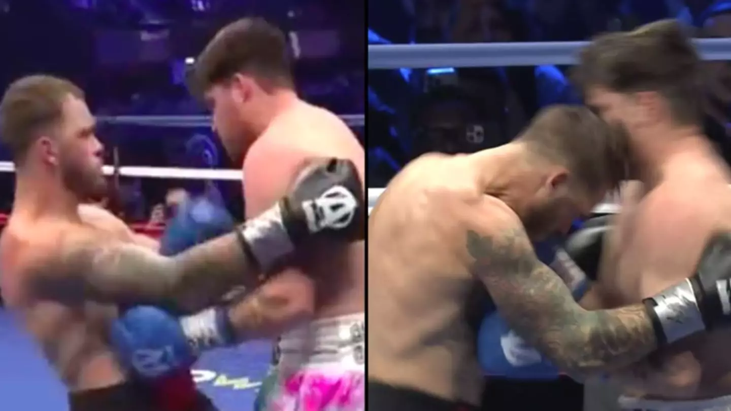 Celebrity Boxing Match Ends In Chaos As YouTuber Headbutts His Opponent