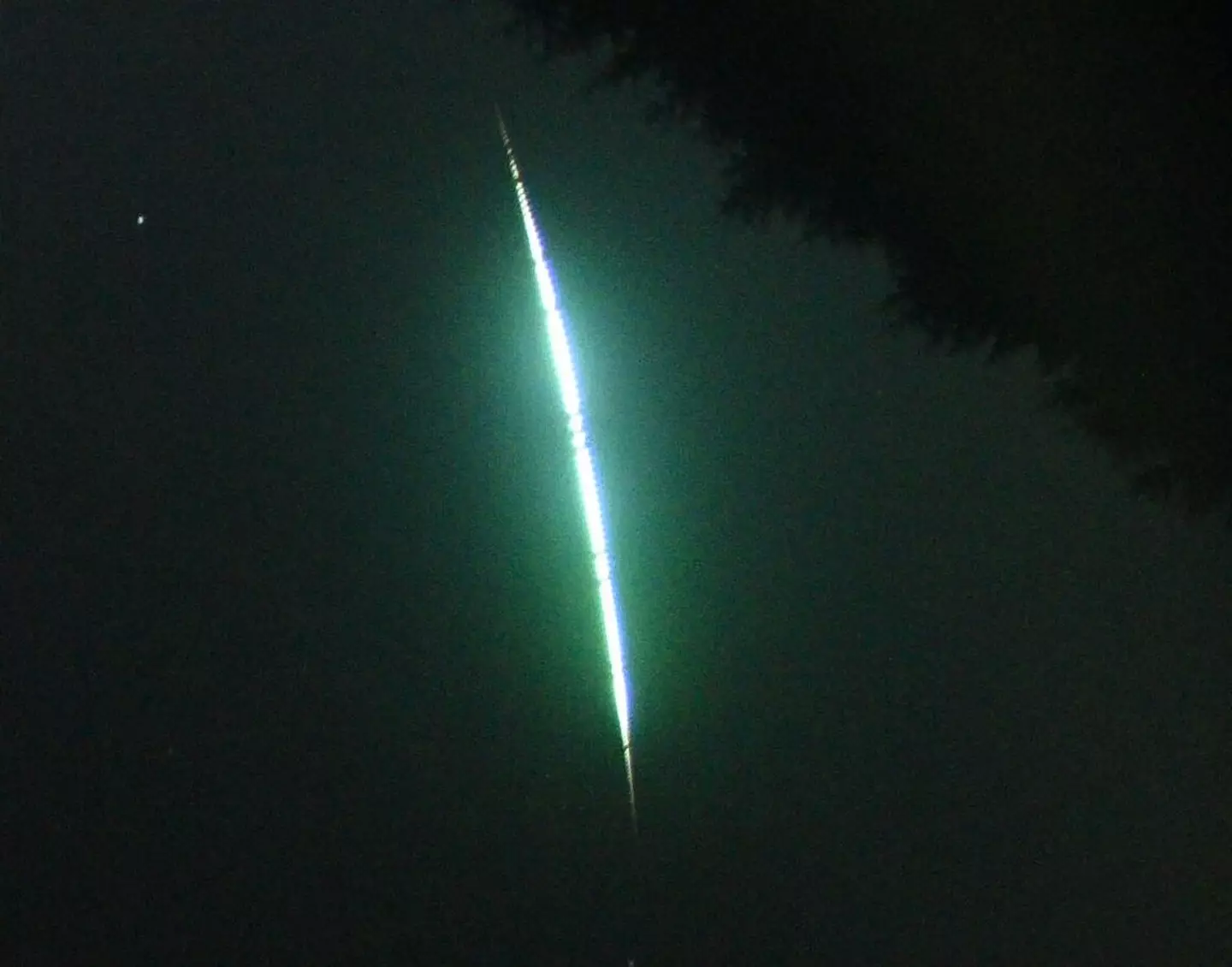 Many members of the public were lucky enough to catch a glimpse of the meteor which struck Earth's surface on 12 May.
