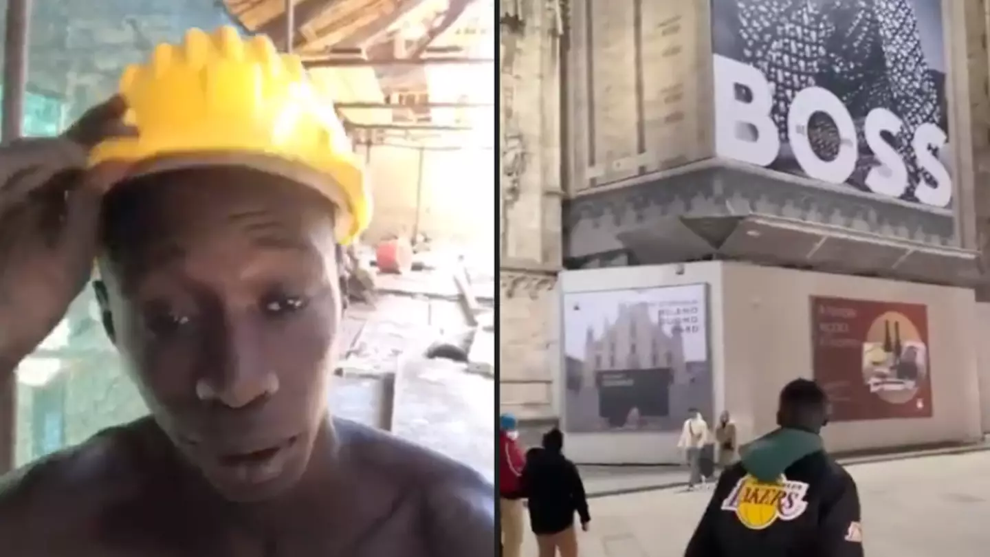 Khaby Lame tells fans to not give up their dreams as he shows how far he's come