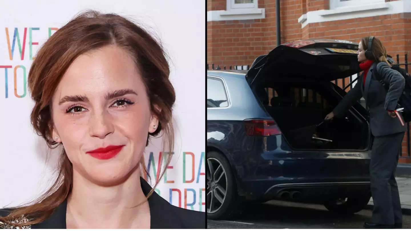 Emma Watson breaks social media silence to take p**s out of herself after £30,000 car was towed