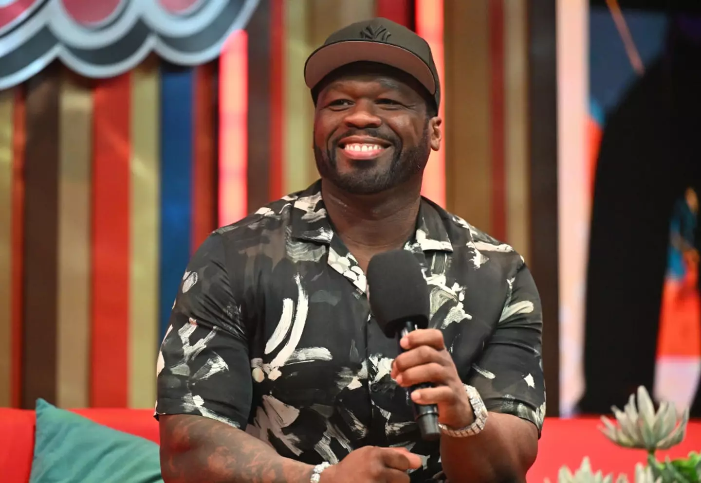 50 Cent appeared on Good Morning America to speak about the new Netflix series (Paras Griffin/Getty Images)