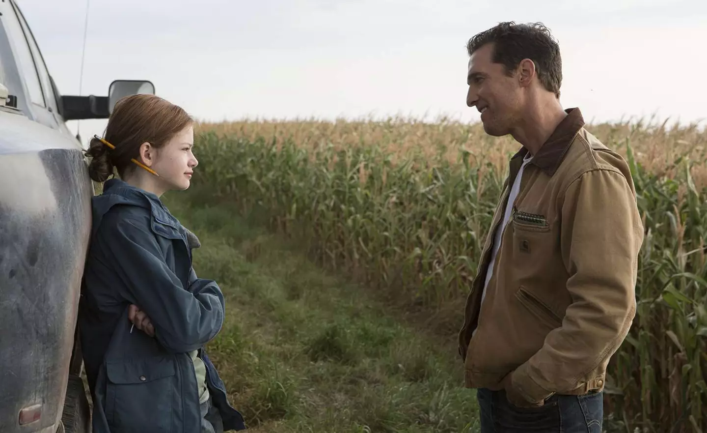 The outrageous theory claims that even Murph knew that Cooper was never a pilot (Paramount)