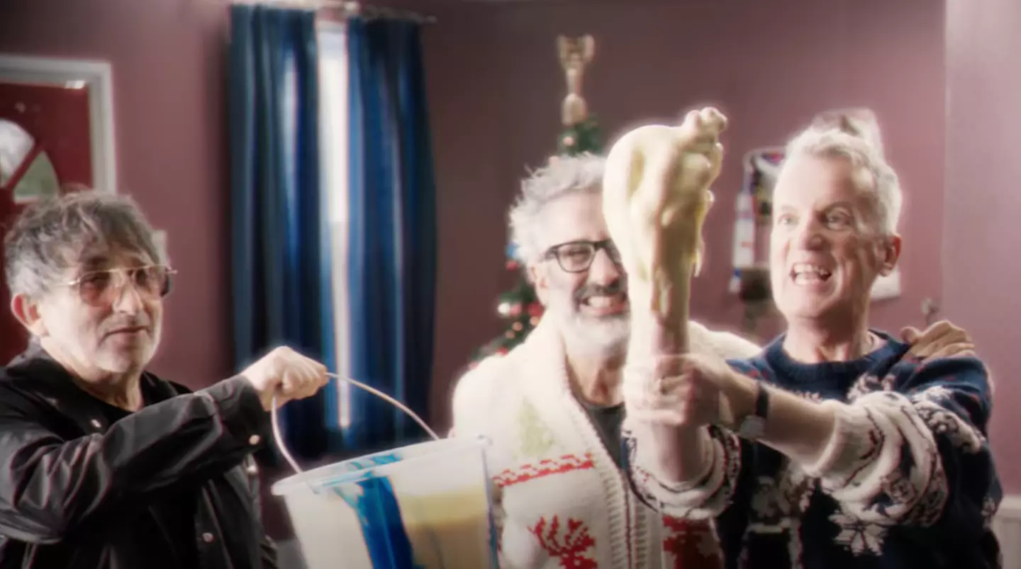 They've released a new Christmassy version of the classic tune.