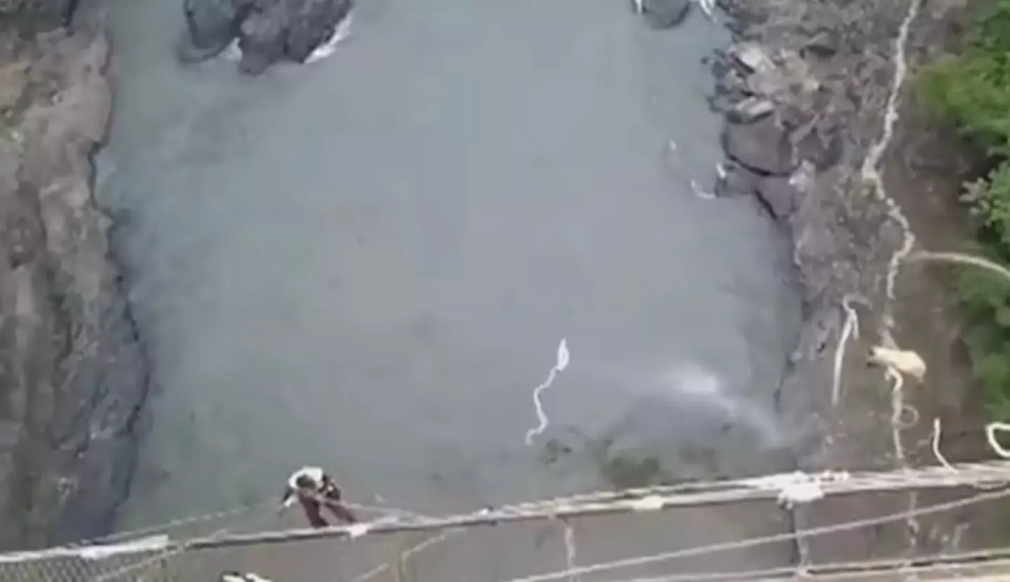 She miraculously survived the ordeal - and didn't rule out another bungee jump (Australian Department of Foreign Affairs)