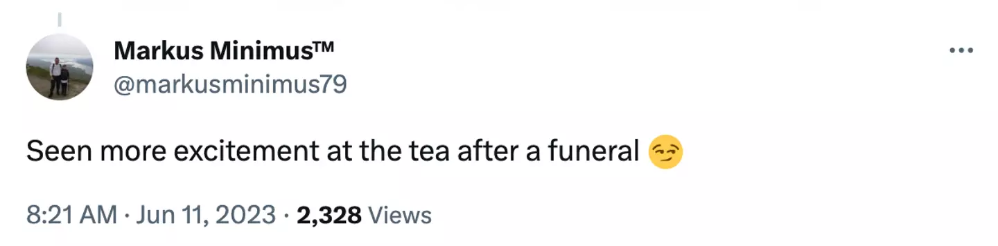 Some people online were far from impressed by their jubilation.