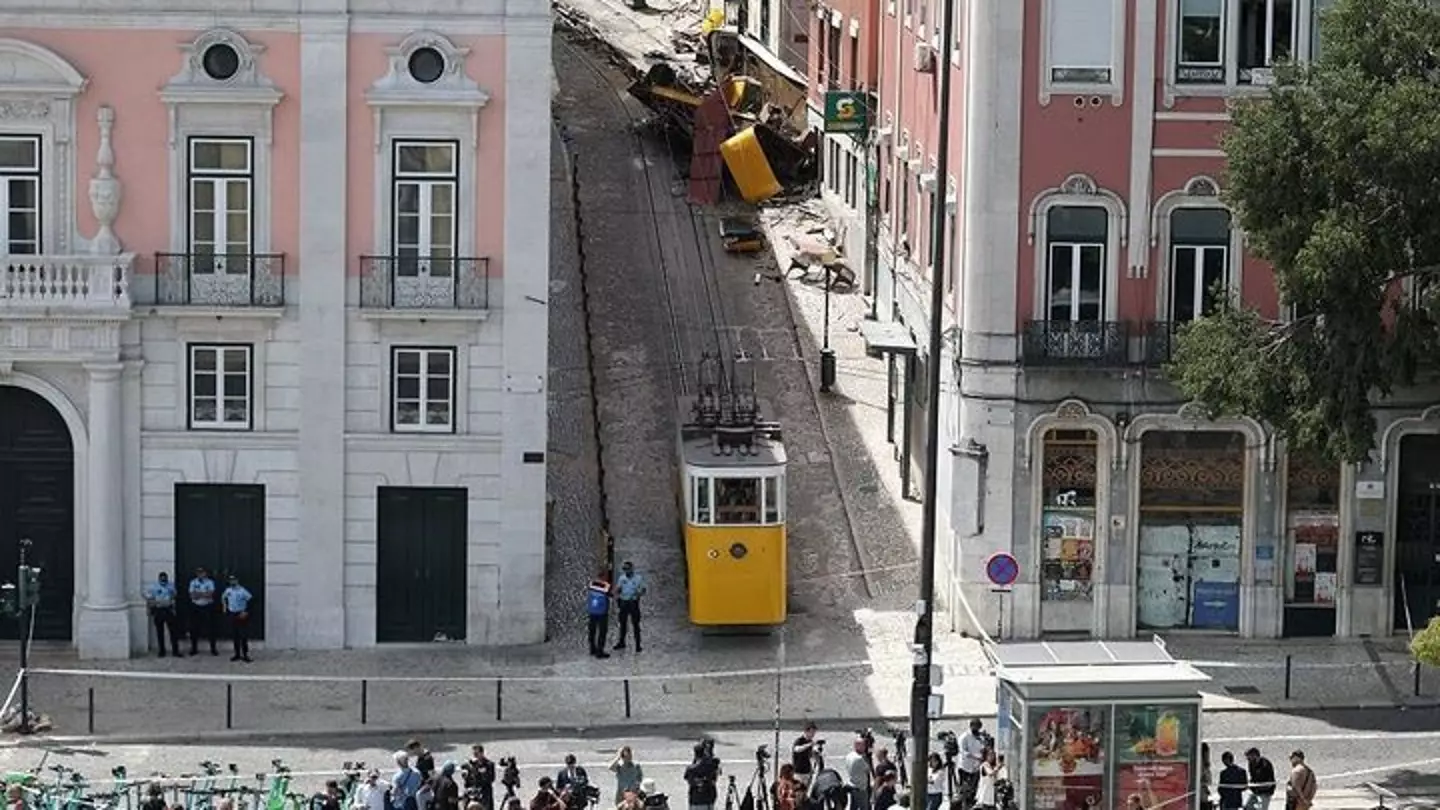 Three Brits amongst 16 who have died in Lisbon tram crash