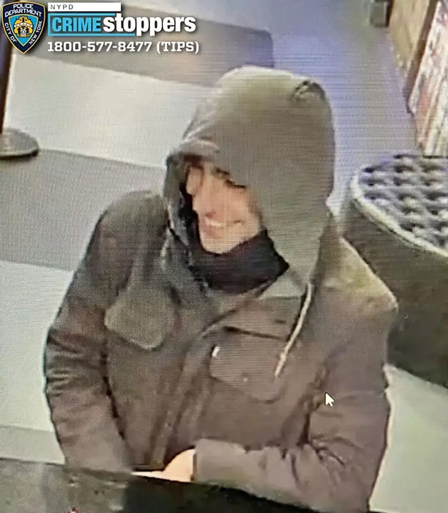 A photo of the suspected killer was released to the public (NYPD)