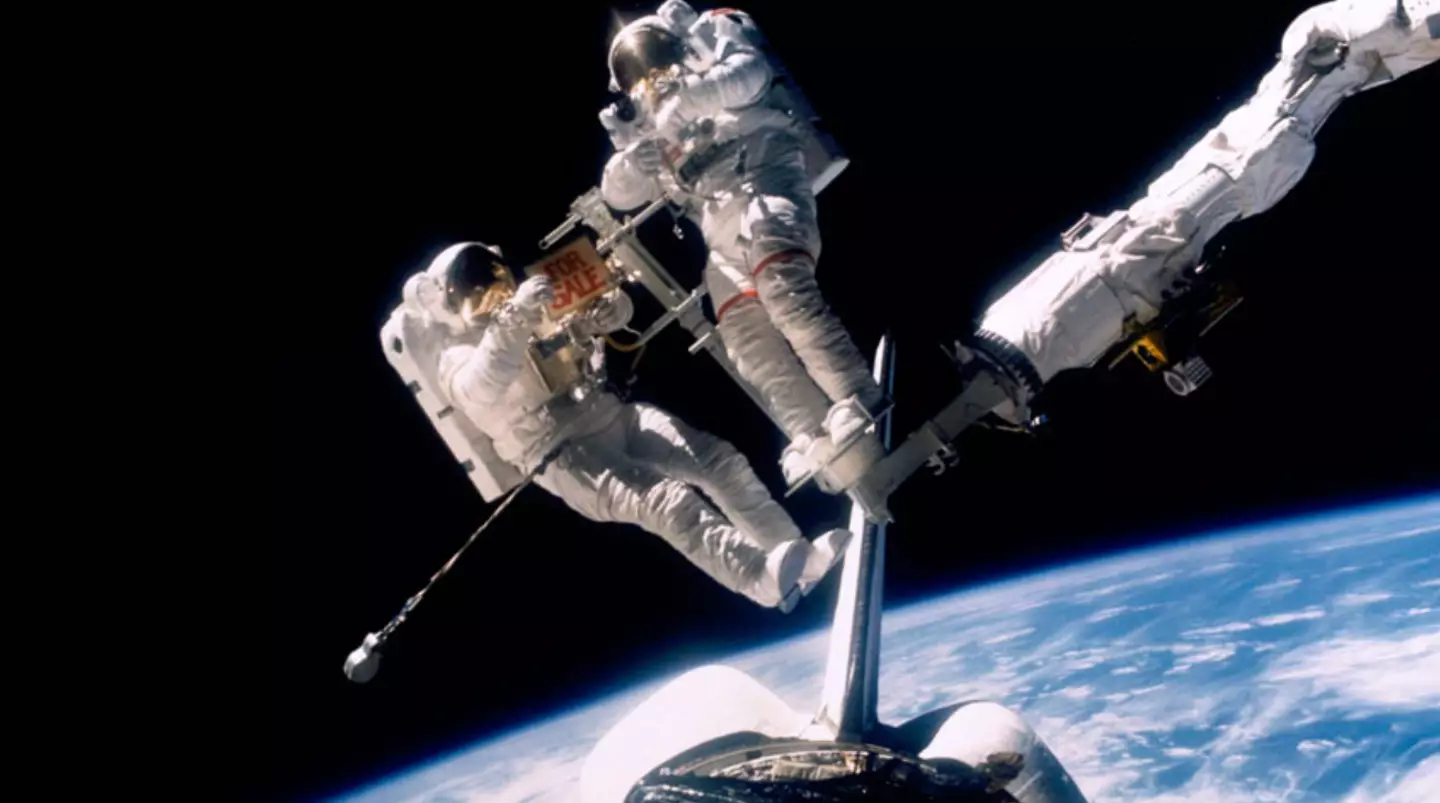 Joseph Allen and Dale Gardner managed to pull off an incredibly risky maneuver in space (NASA)