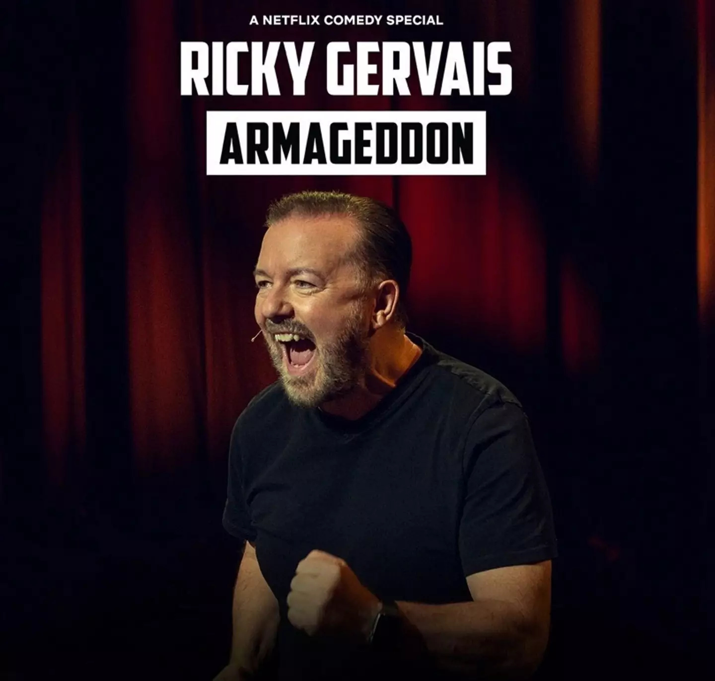 The comedian took to social media on Wednesday (29 November) to promote his upcoming Netflix special Armageddon.