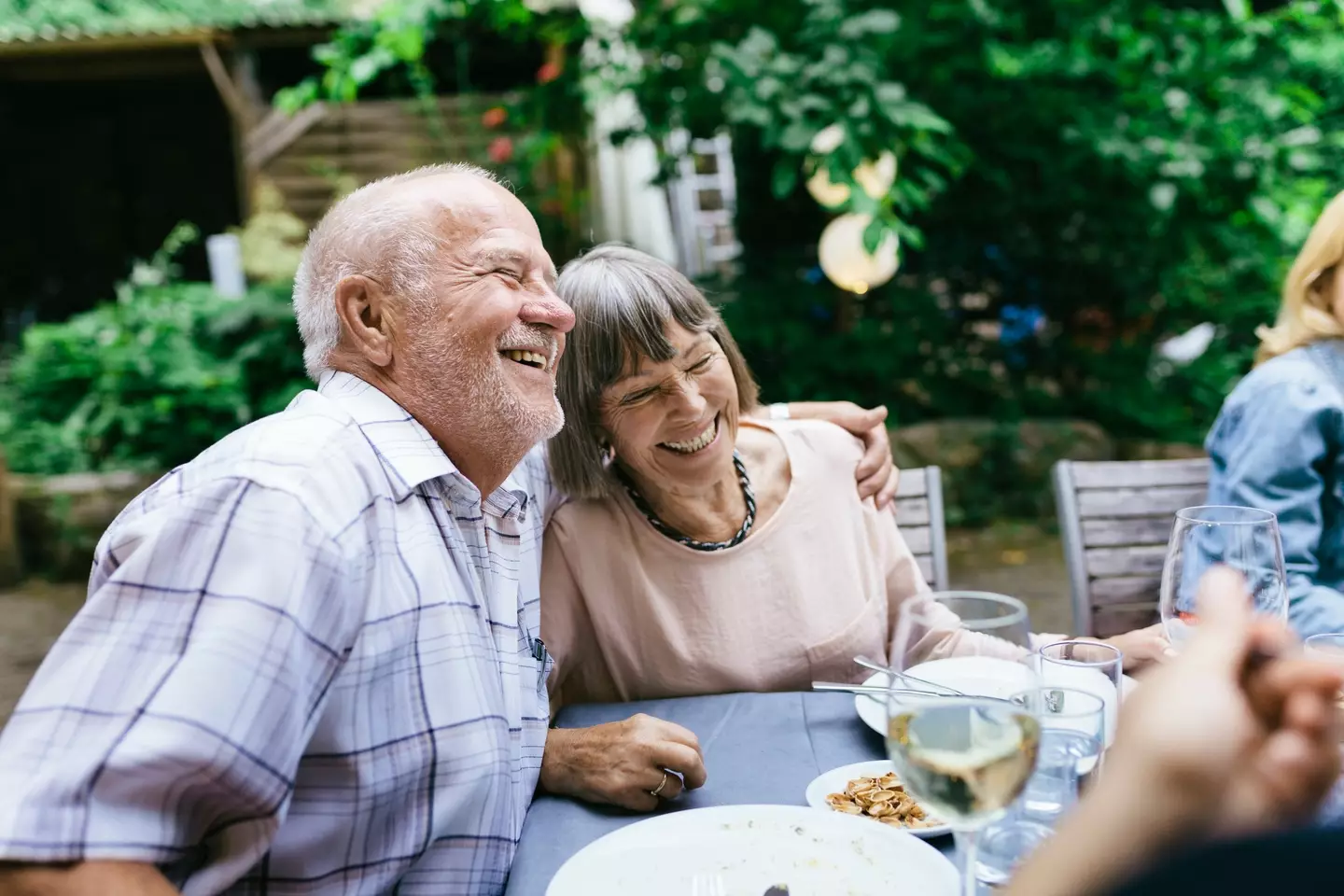 "I don't love how you snore but I accept it and I've had years of happiness because of it." (Getty Stock Photo)