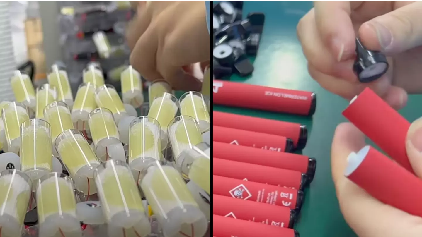 People vow to never buy disposable vapes again after seeing how they’re made