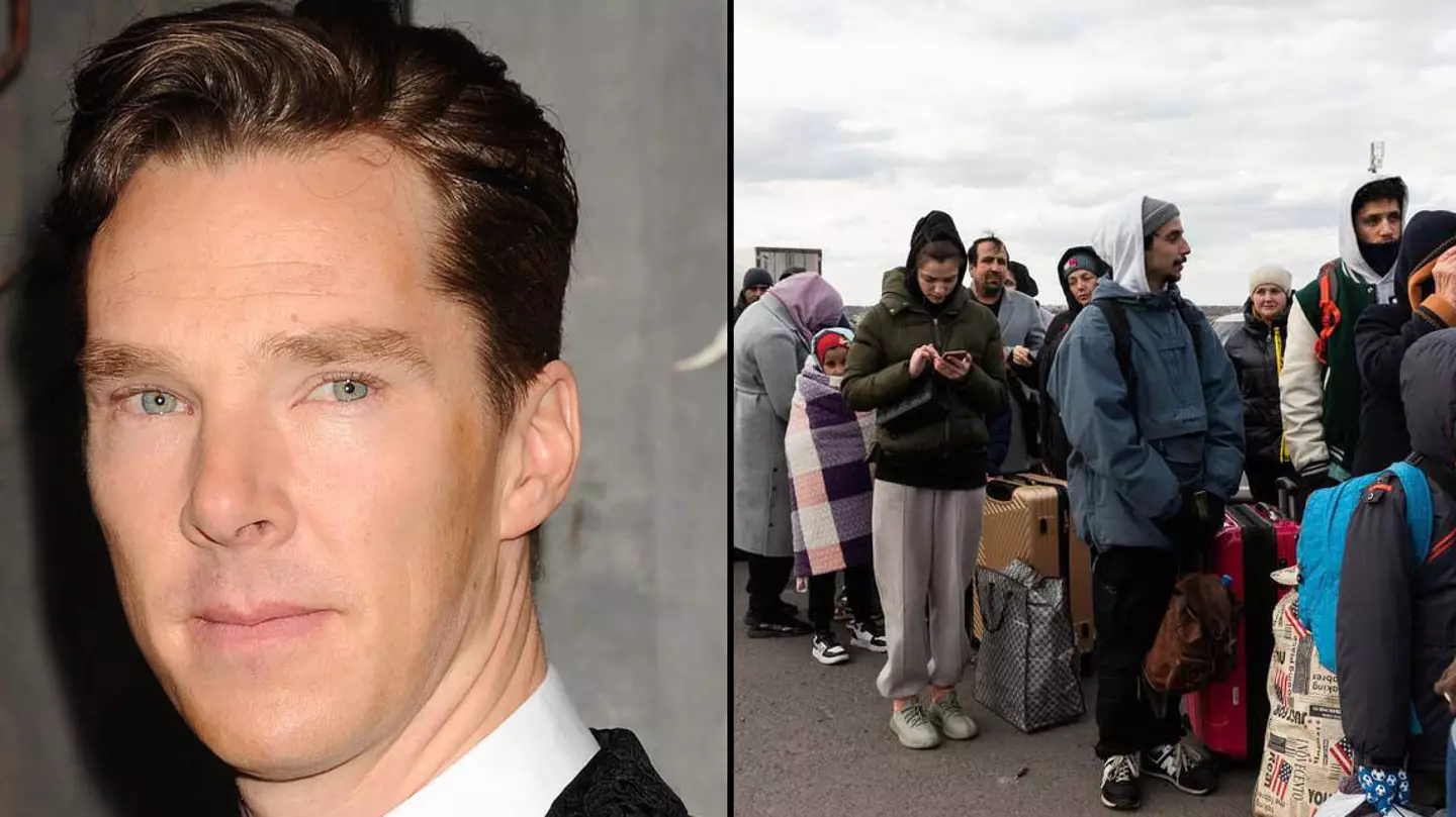 Benedict Cumberbatch Says He Hopes To Take In Ukrainian Refugee