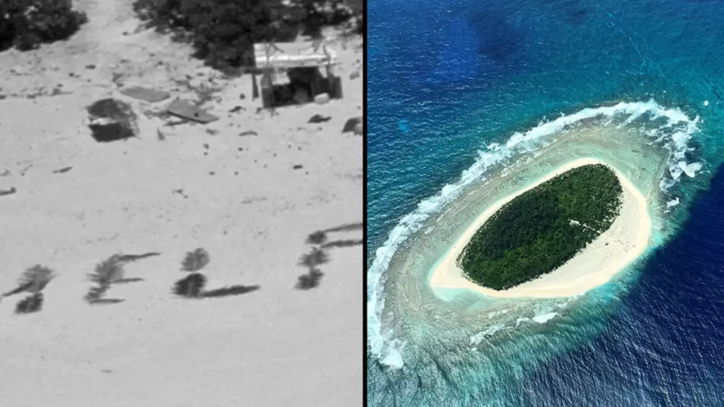 Man spots ‘HELP’ written on tiny island and gets completely unexpected outcome