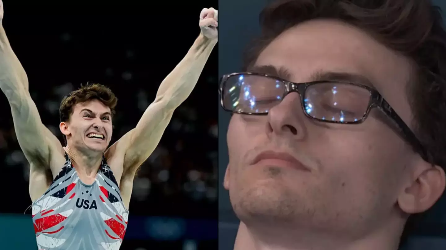How Olympic gymnast was able to 'rawdog' event and win bronze medal