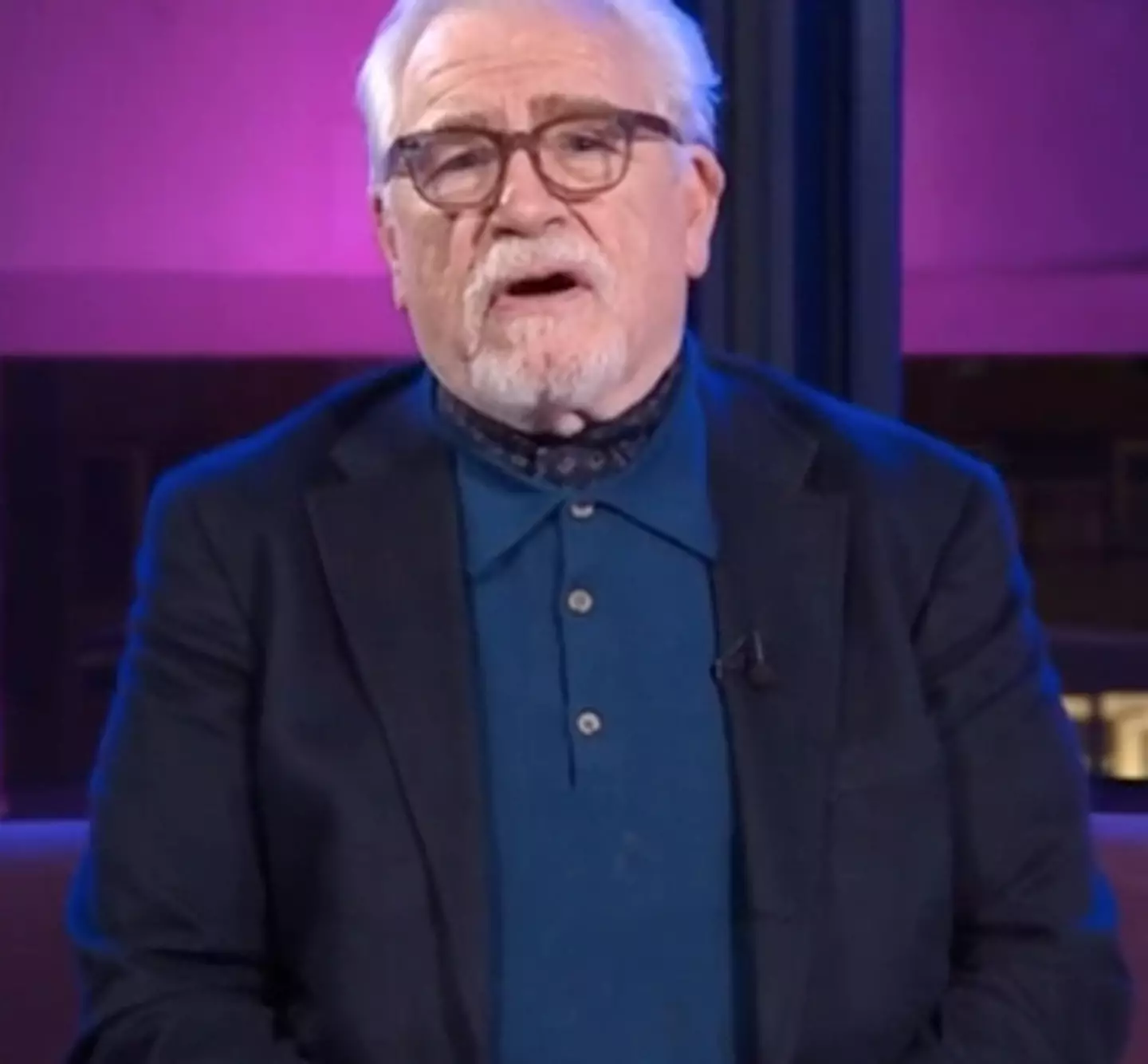 The 77-year-old appeared on Newsnight's final episode of 2023 last night (15 December) as he opened up on his character in HBO's Succession.