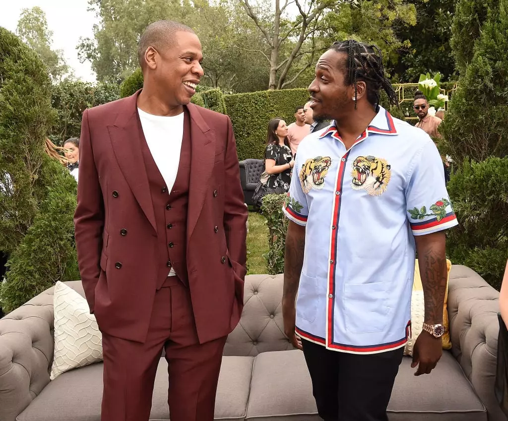 Jay-Z and Pusha T have been mentioned in the Epstein files (Kevin Mazur/Getty Images for Roc Nation)