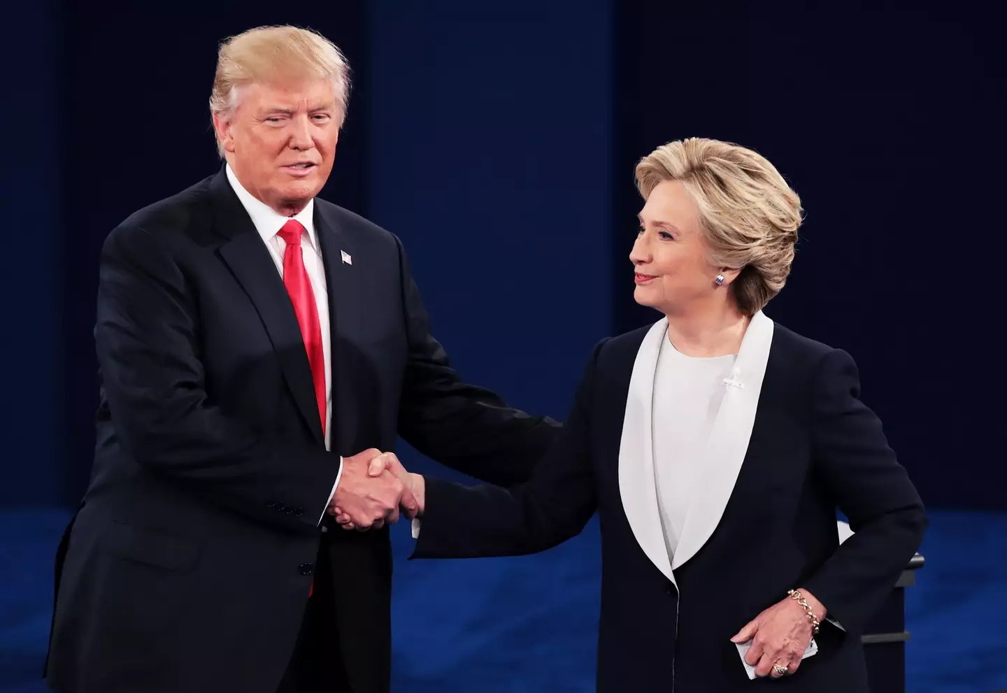 The film appeared to poke fun at both sides of the political aisle (Scott Olson/Getty Images)