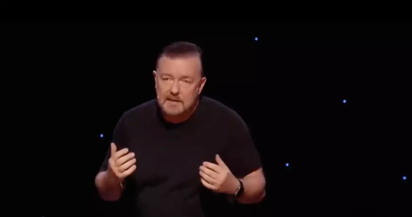 Ricky Gervais' new comedy special lands on Netflix on 25 December.