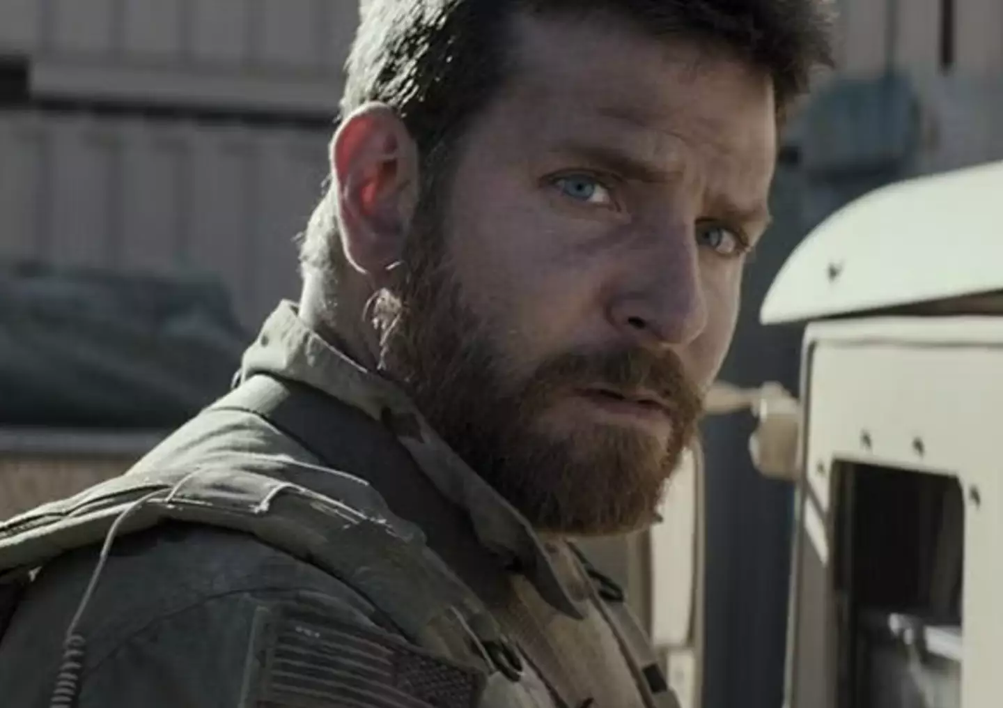 Bradley Cooper played Chris Kyle in American Sniper.