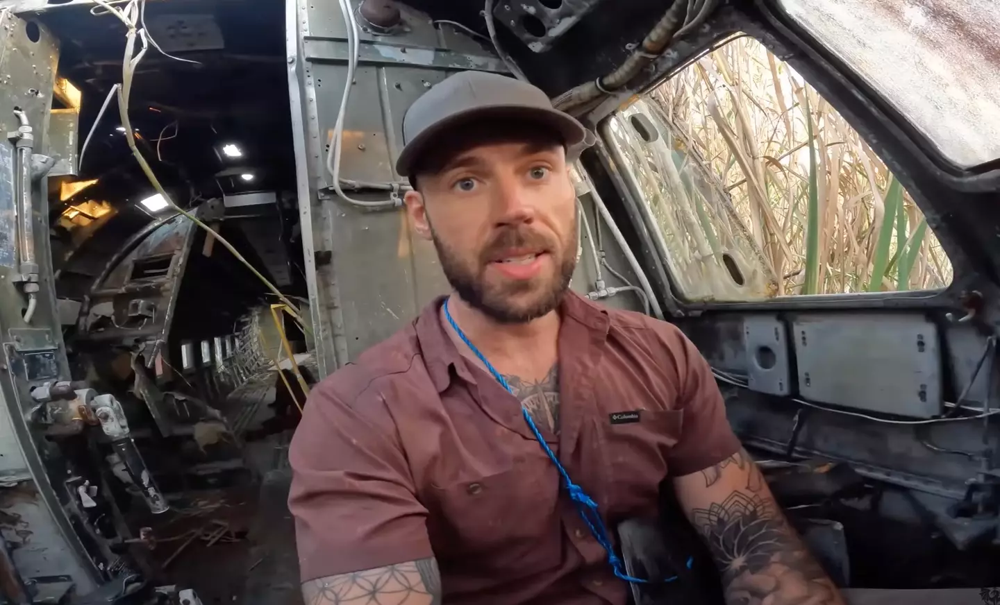 Mike Corey shared his theories about what happened to the crew on the infamous plane (YouTube/fearlessandfar)