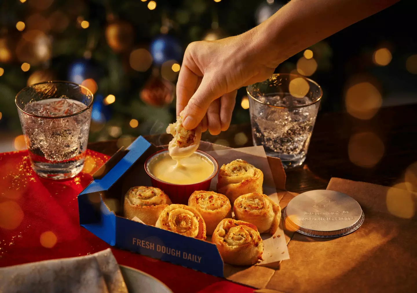 The new dish is sure to excite fans (Domino's)