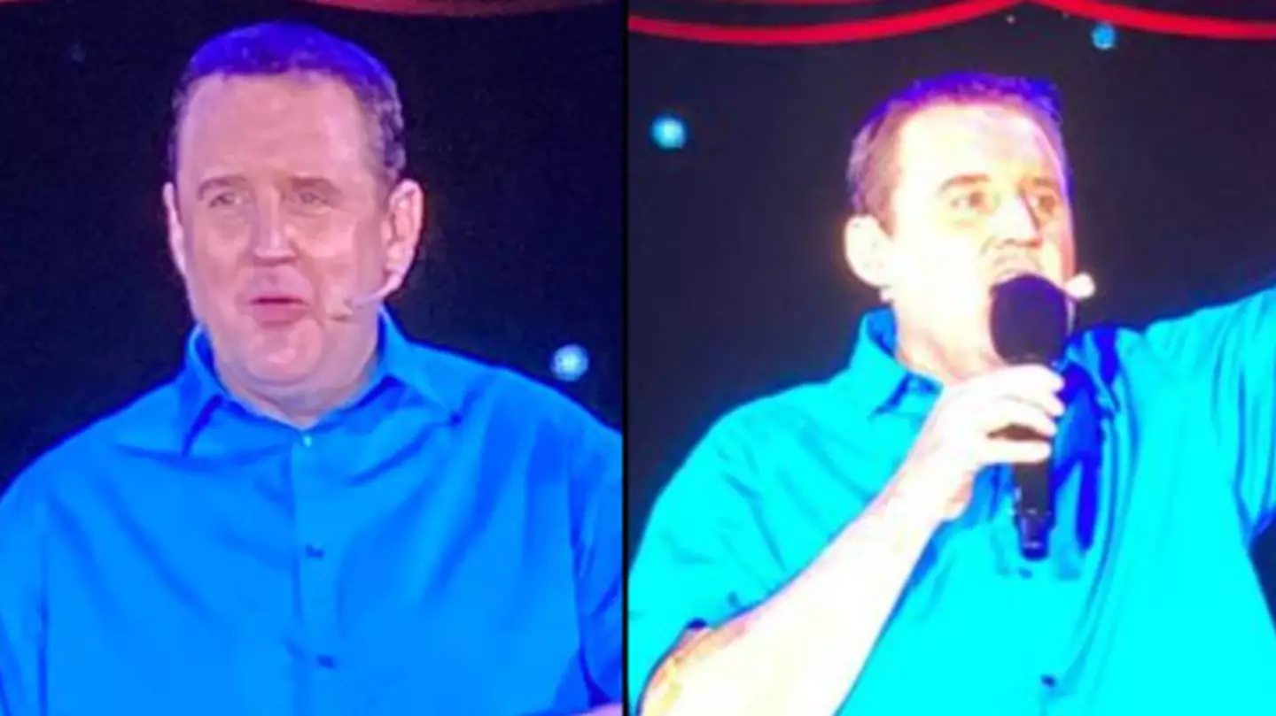 Peter Kay makes a special request at his tour which has gone down well with fans