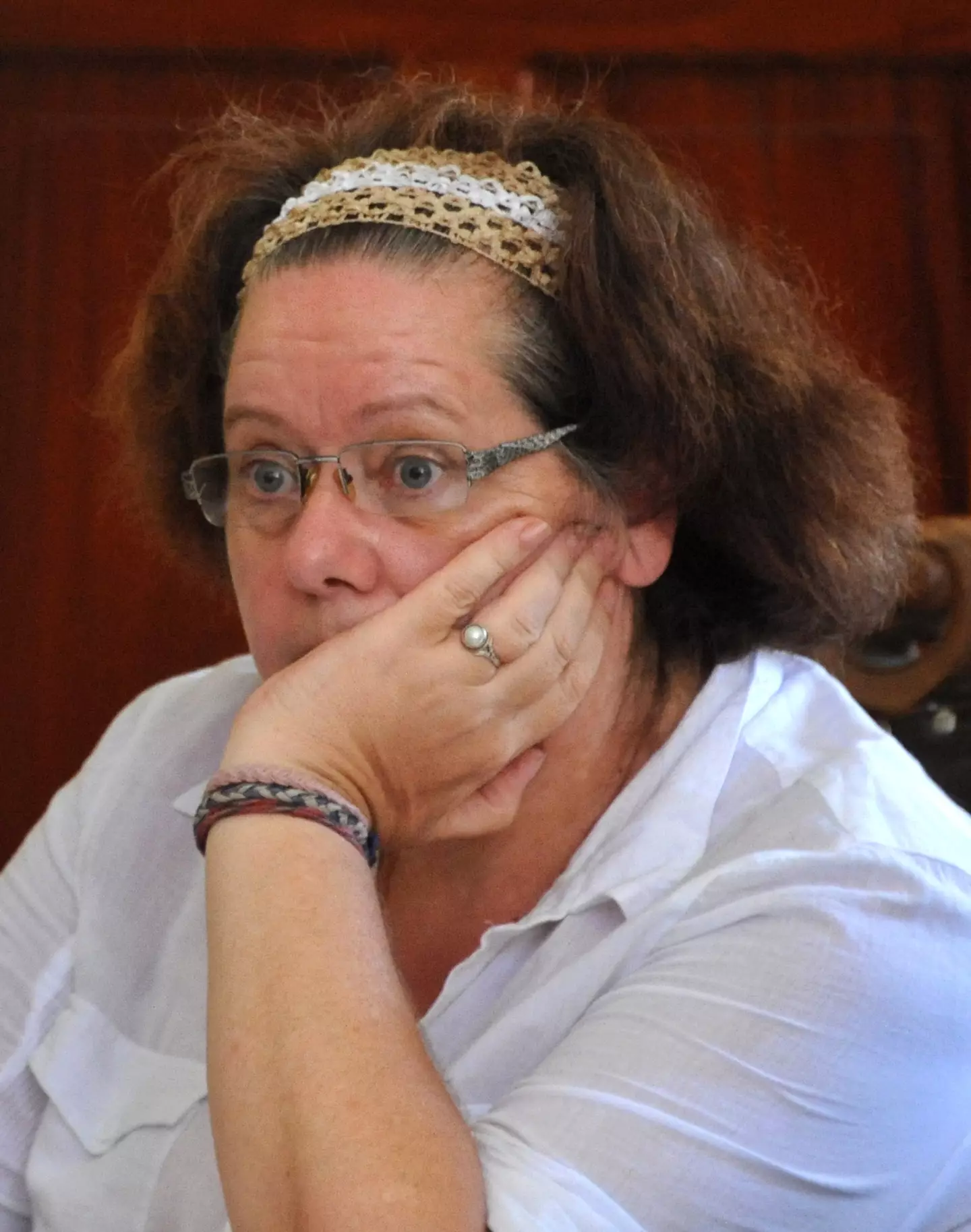 Sandiford has spent over a decade on death row. (SONNY TUMBELAKA/AFP via Getty Images)