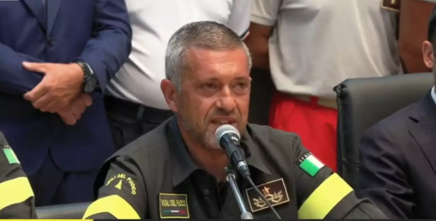 The Palermo fire service have revealed further details about the locations of the bodies. (Sky News)
