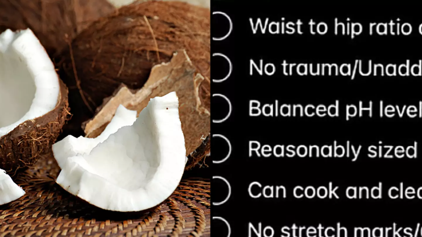 ‘Coconut rule’ on ‘f*cked up’ list of ‘how to be a good woman’ leaves people confused