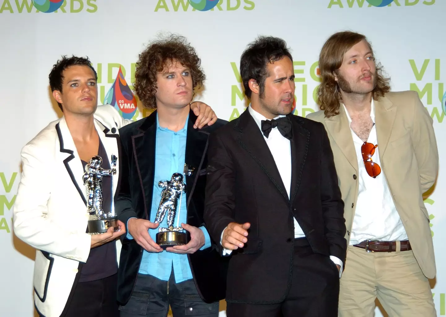 The Killers have done rather well out of Mr Brightside. (Dimitrios Kambouris/WireImage)